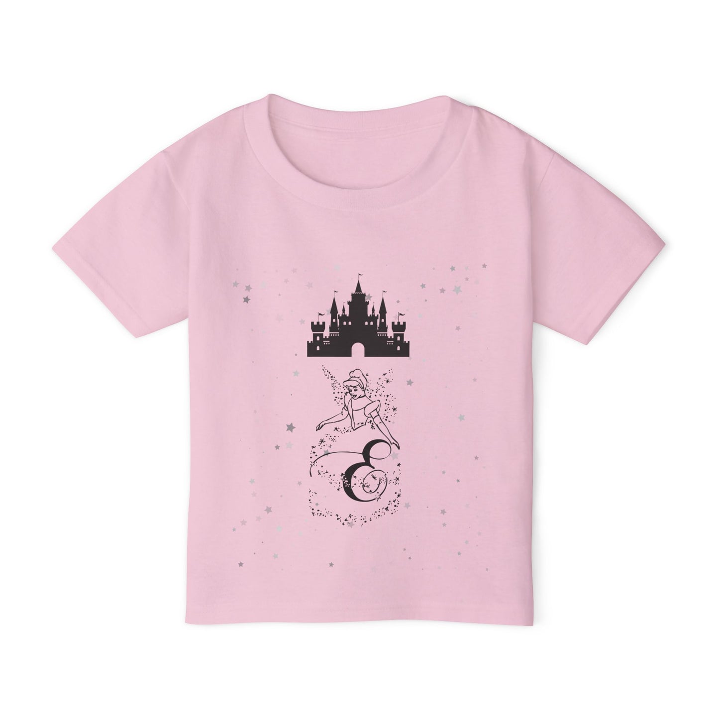 Magical Castle Toddler T-Shirt - Enchanted Princess Design for Kids