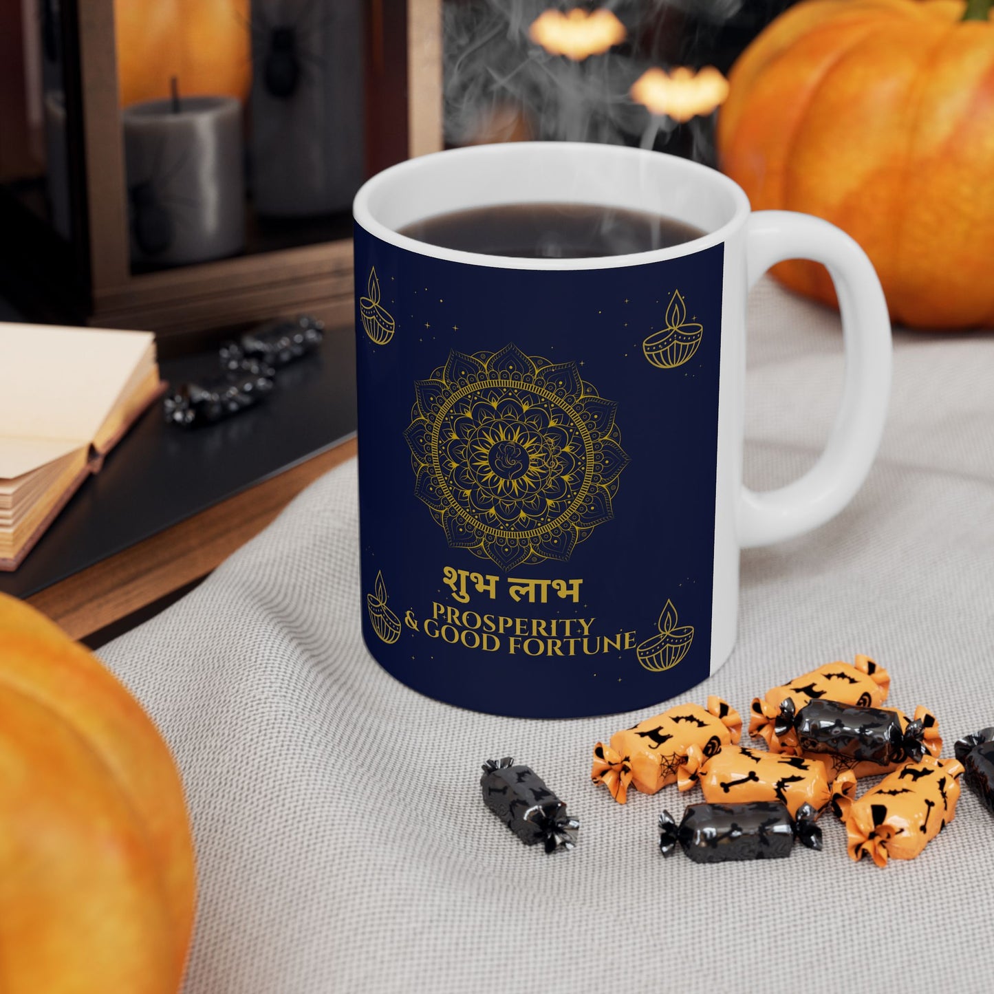 Shubh Labh Mug – Prosperity & Good Fortune Diwali Edition Ceramic Mug