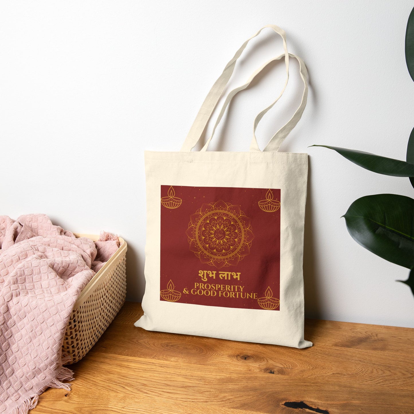 Shubh Labh – Diwali Prosperity Tote Bag