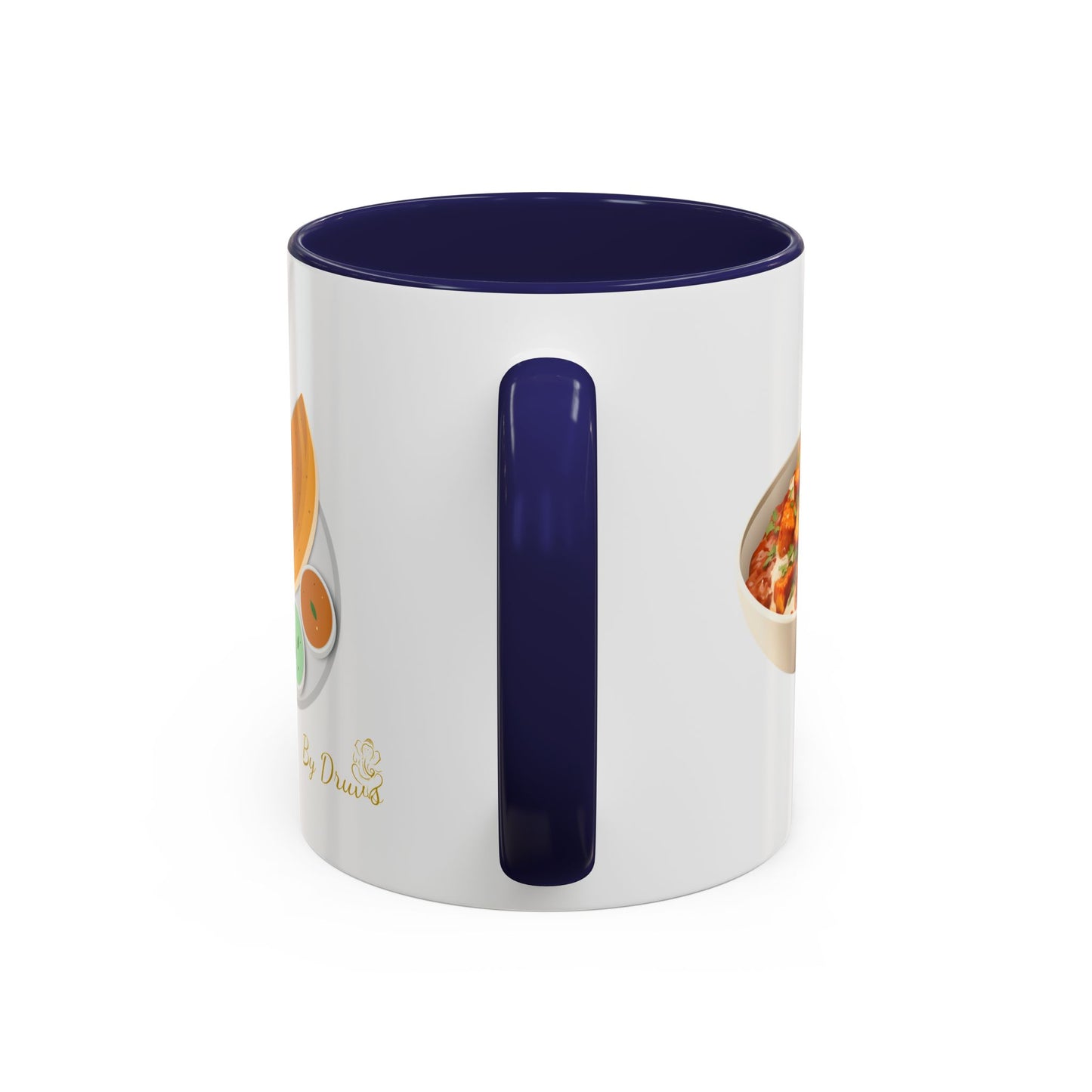 Chai, Paneer & Dosa Two-Tone Mug – By Druvs