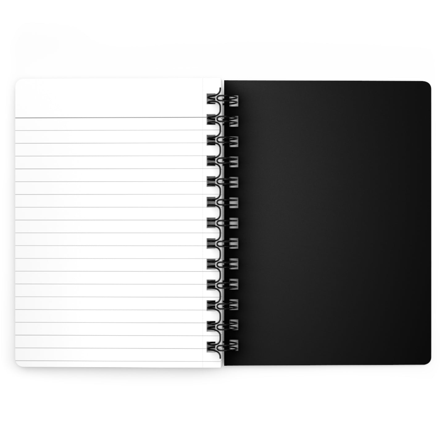 Shine Flow Prosper Journal – Cosmic Manifestation Spiral Notebook by Druvs