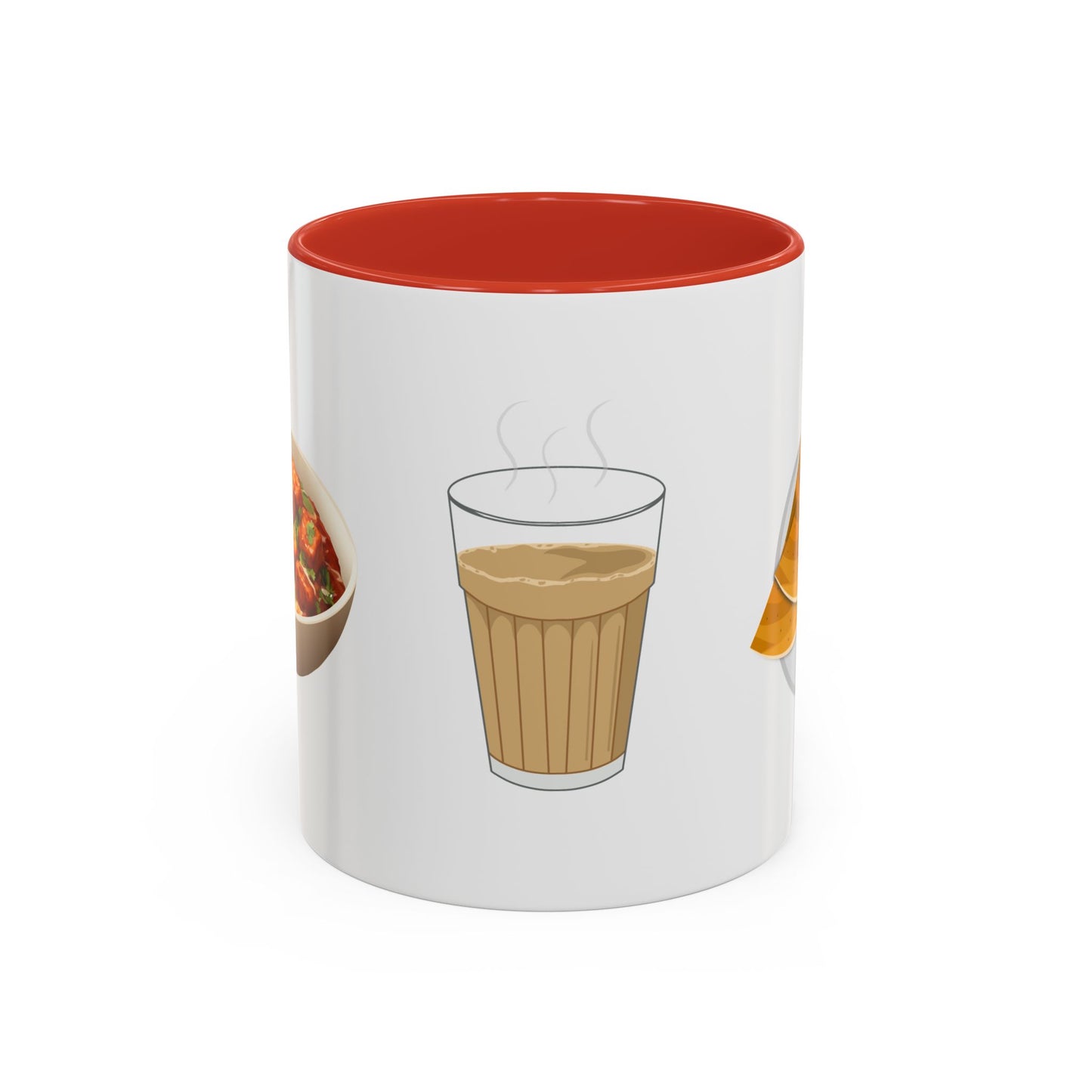 Chai, Paneer & Dosa Two-Tone Mug – By Druvs