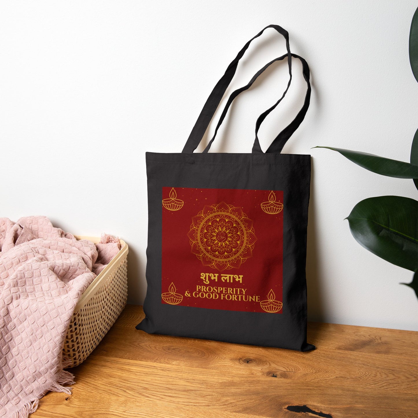 Shubh Labh – Diwali Prosperity Tote Bag