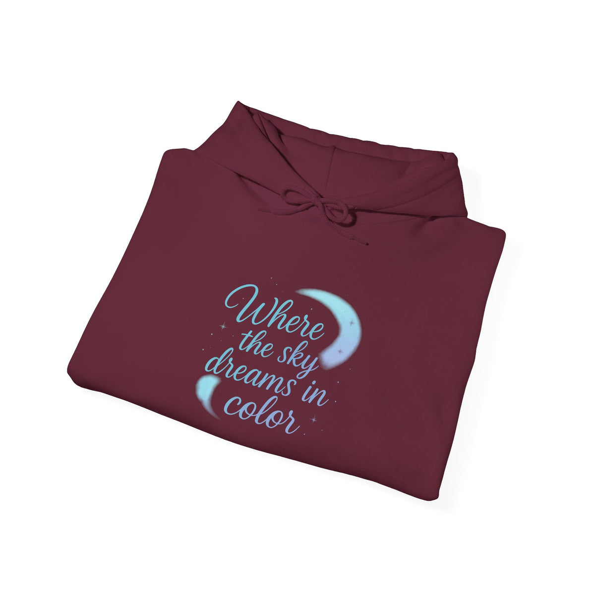 Where the Sky Dreams in Color Moon Hoodie – product photo 12 of 63