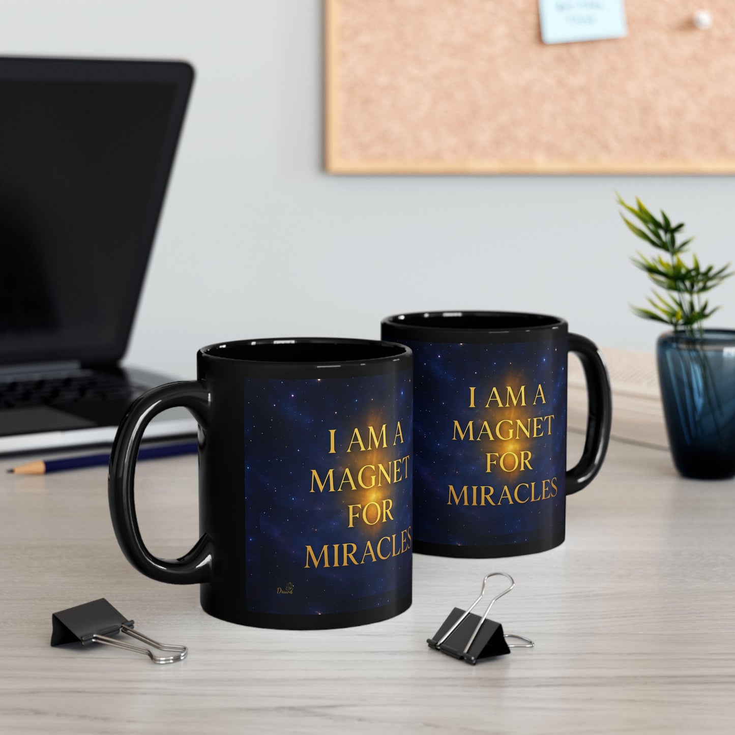 "I Am a Magnet for Miracles" – Cosmic Affirmation Mug