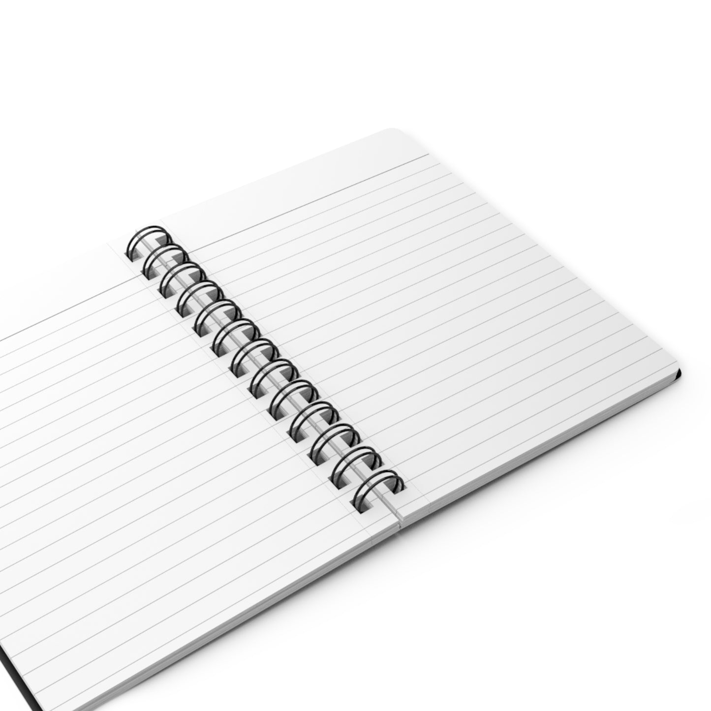 Shine Flow Prosper Journal – Cosmic Manifestation Spiral Notebook by Druvs