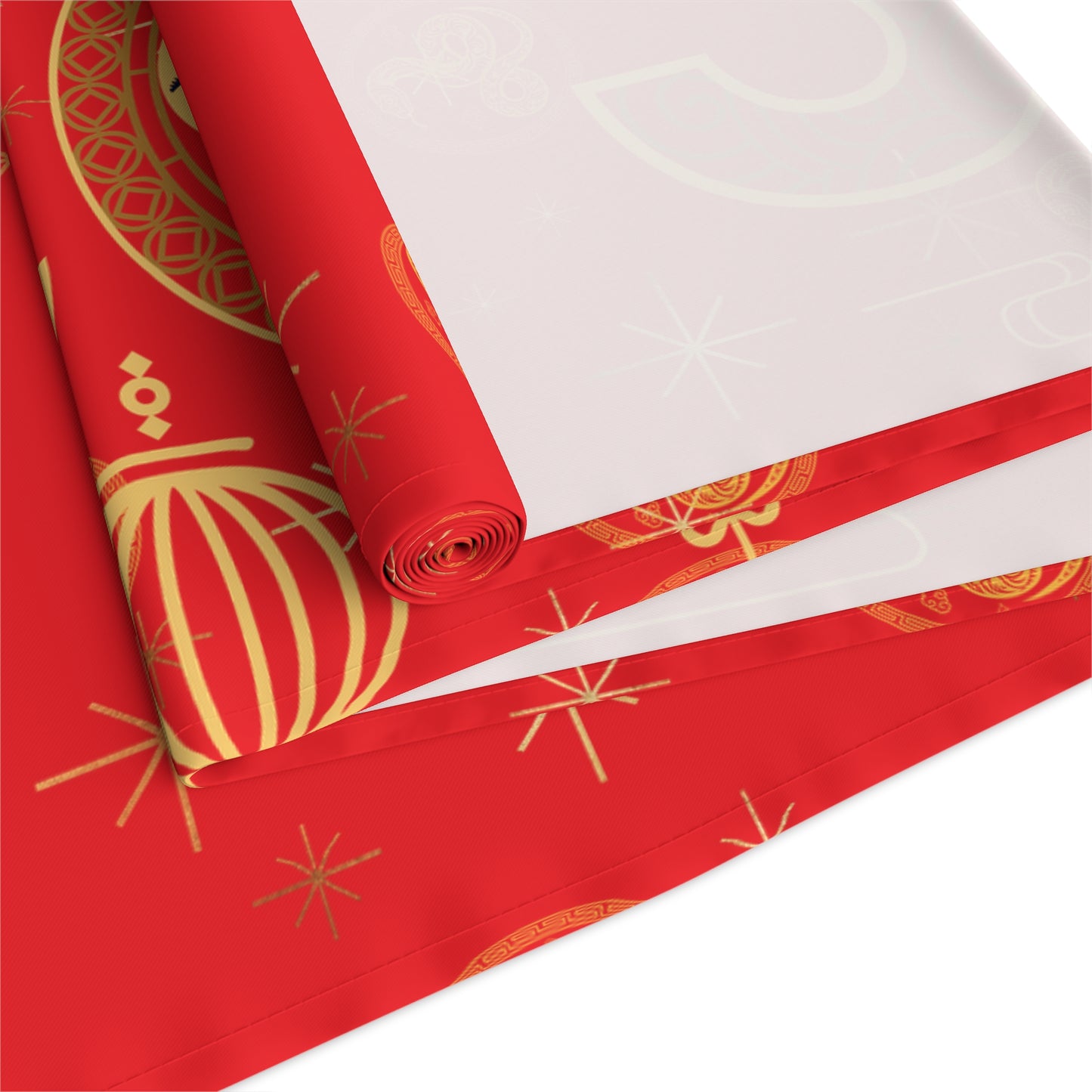 Chinese New Year Snake 2025 Table Runner