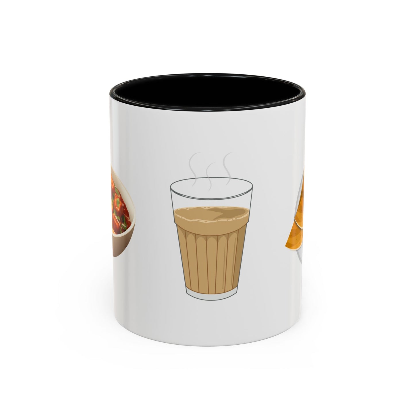 Chai, Paneer & Dosa Two-Tone Mug – By Druvs
