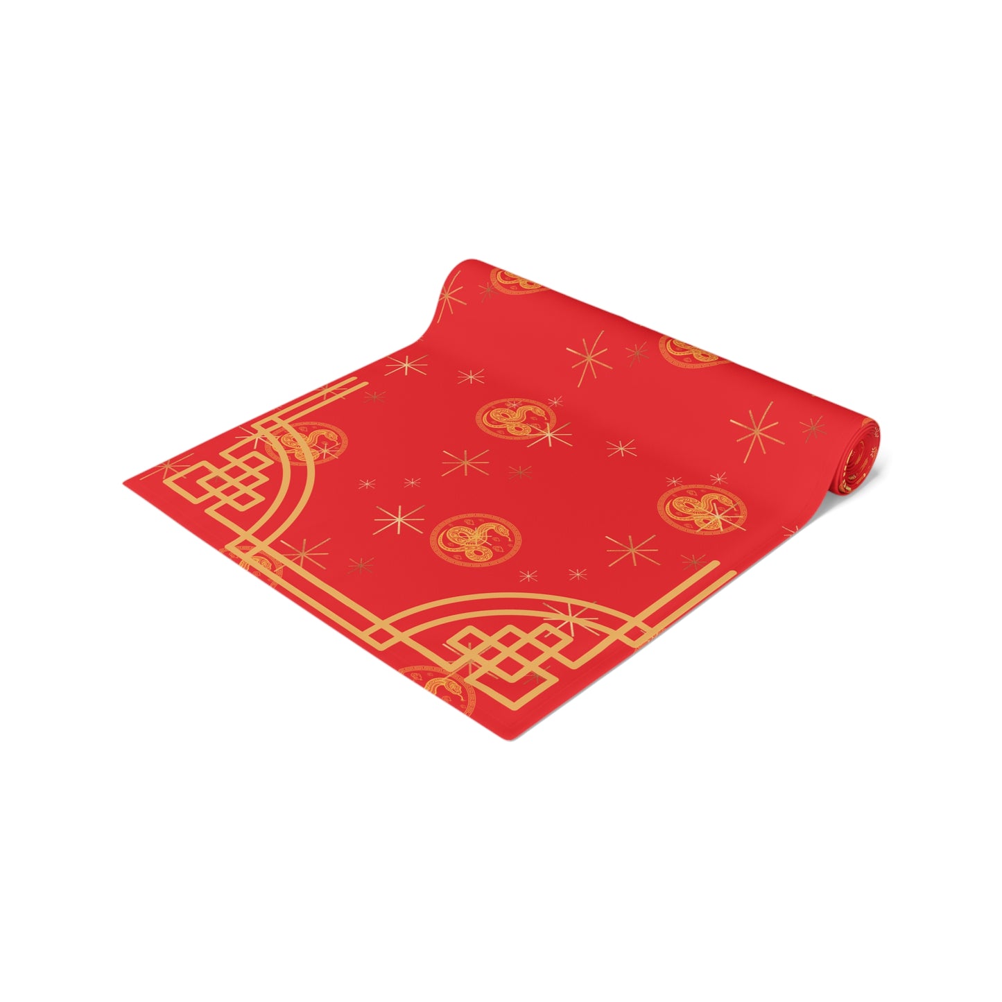 Chinese New Year Snake 2025 Table Runner