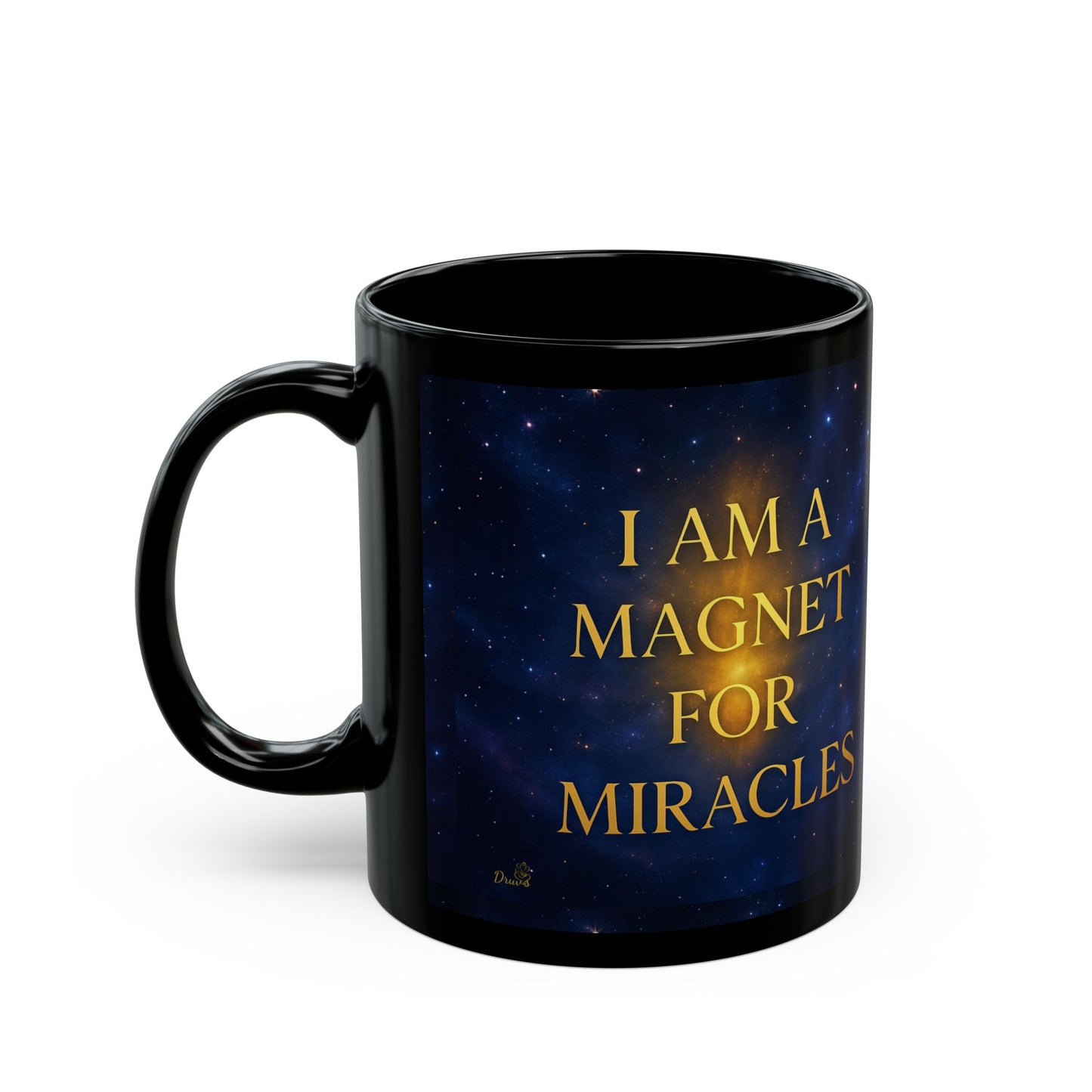 "I Am a Magnet for Miracles" – Cosmic Affirmation Mug