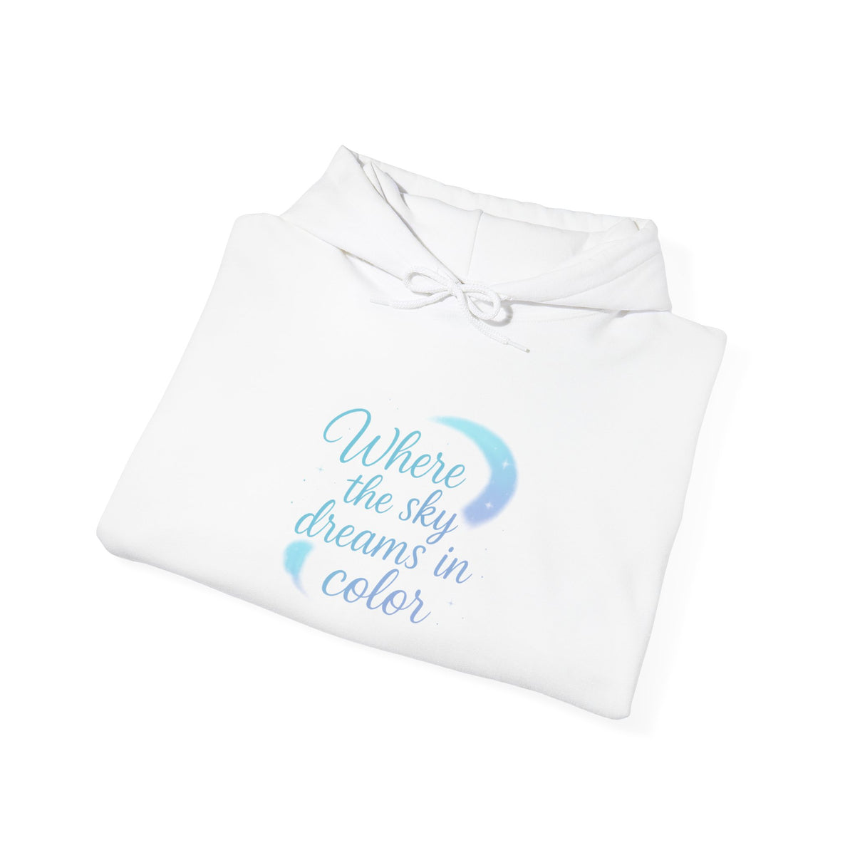 Where the Sky Dreams in Color Moon Hoodie – product photo 18 of 63