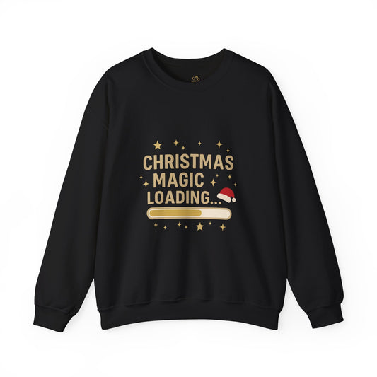 Christmas Magic Loading Sweatshirt – Cozy Holiday Vibes