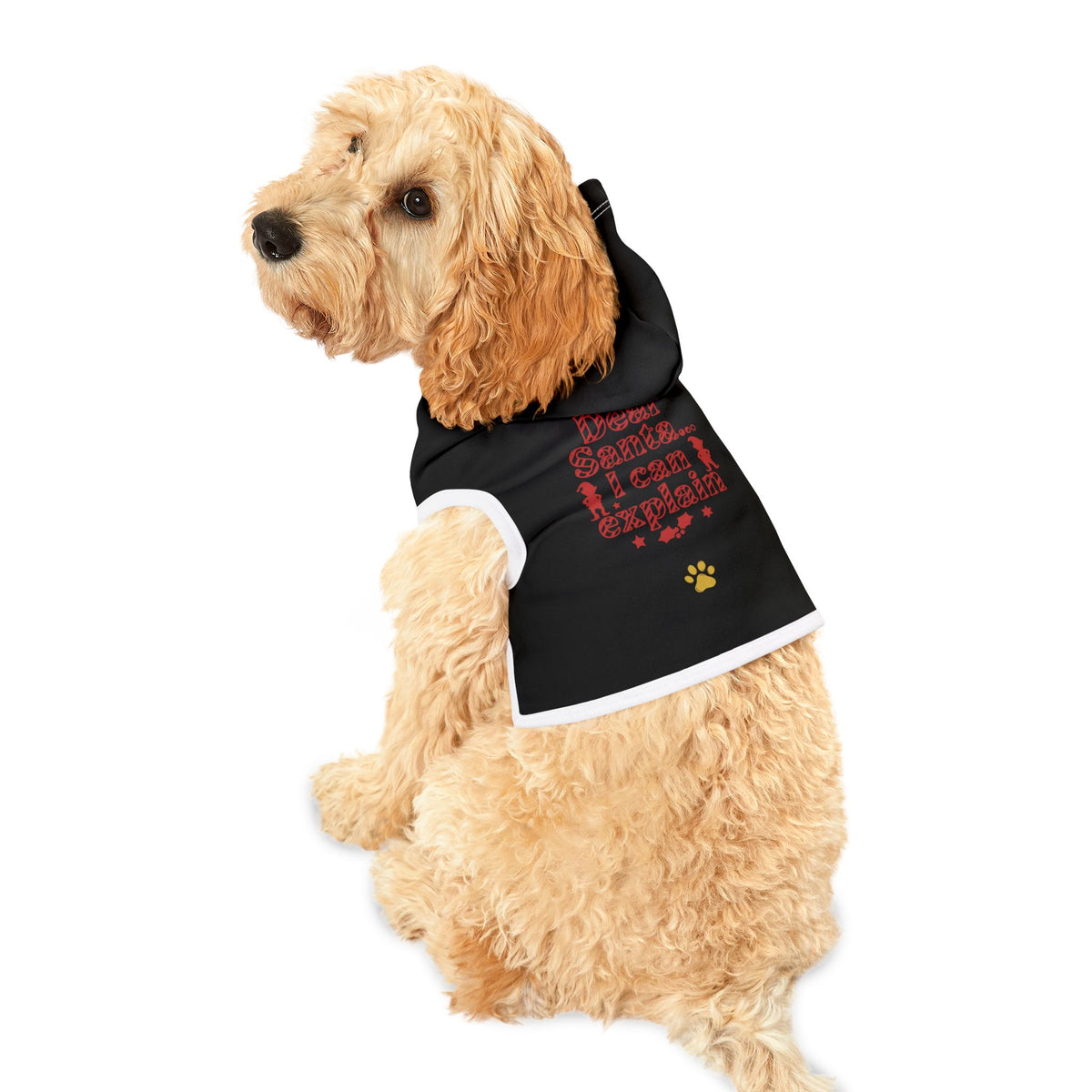 Dear Santa, I Can Explain Christmas Pet Hoodie – product photo 5 of 18