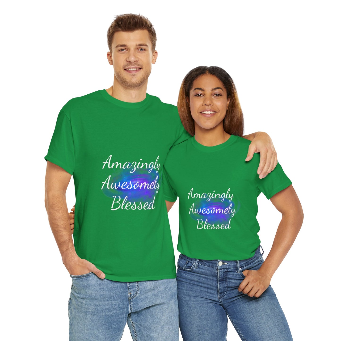 Amazingly Awesomely Blessed T-shirt - Inspirational T-shirt, Holiday Gift