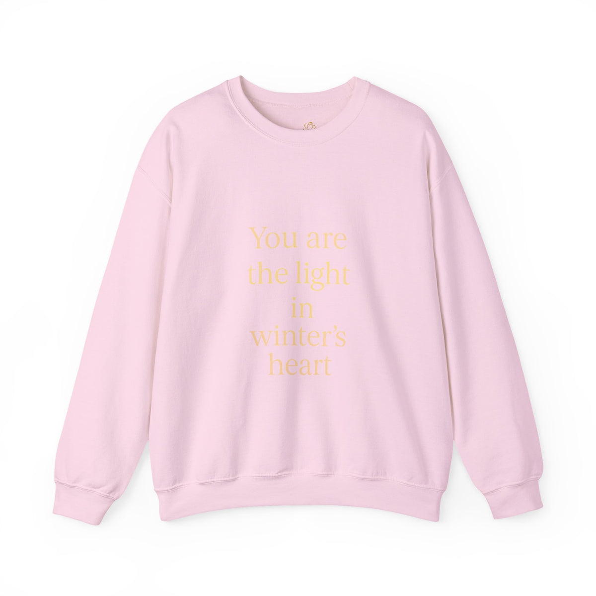 You Are the Light in Winter’s Heart Sweatshirt – product photo 4 of 48