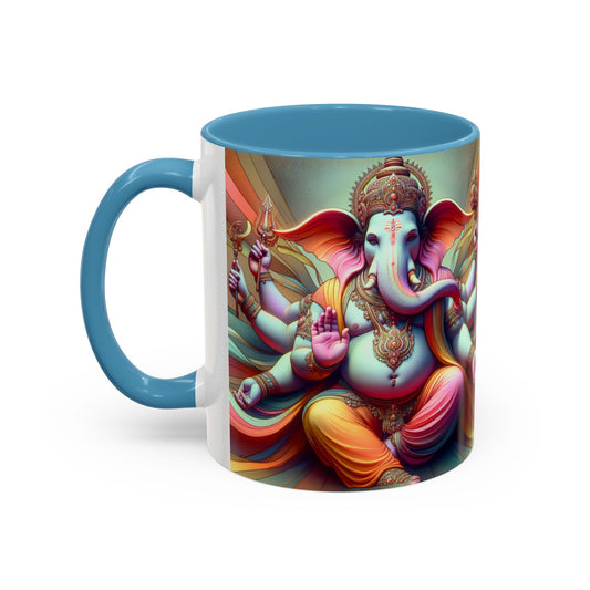 Lord Ganesha – Spiritual Coffee Mug for New Beginnings, Prosperity & Positive Energy