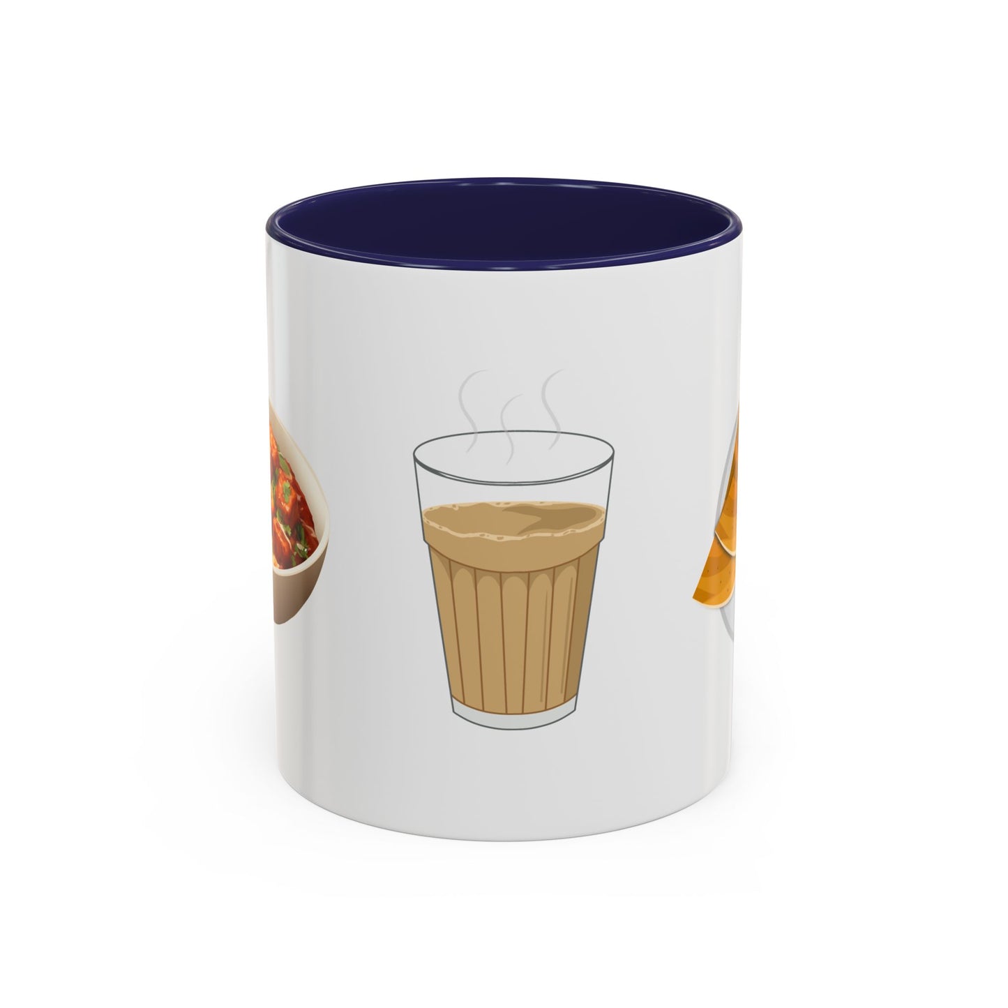 Chai, Paneer & Dosa Two-Tone Mug – By Druvs