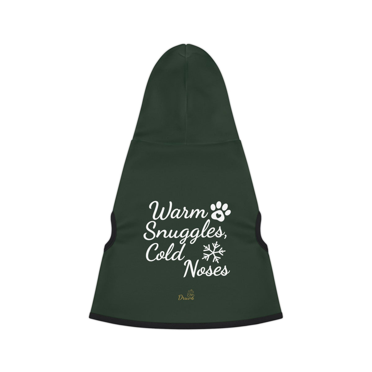 Warm Snuggles, Cold Noses Christmas Pet Hoodie – Cozy Dog Outfit – product photo 11 of 18