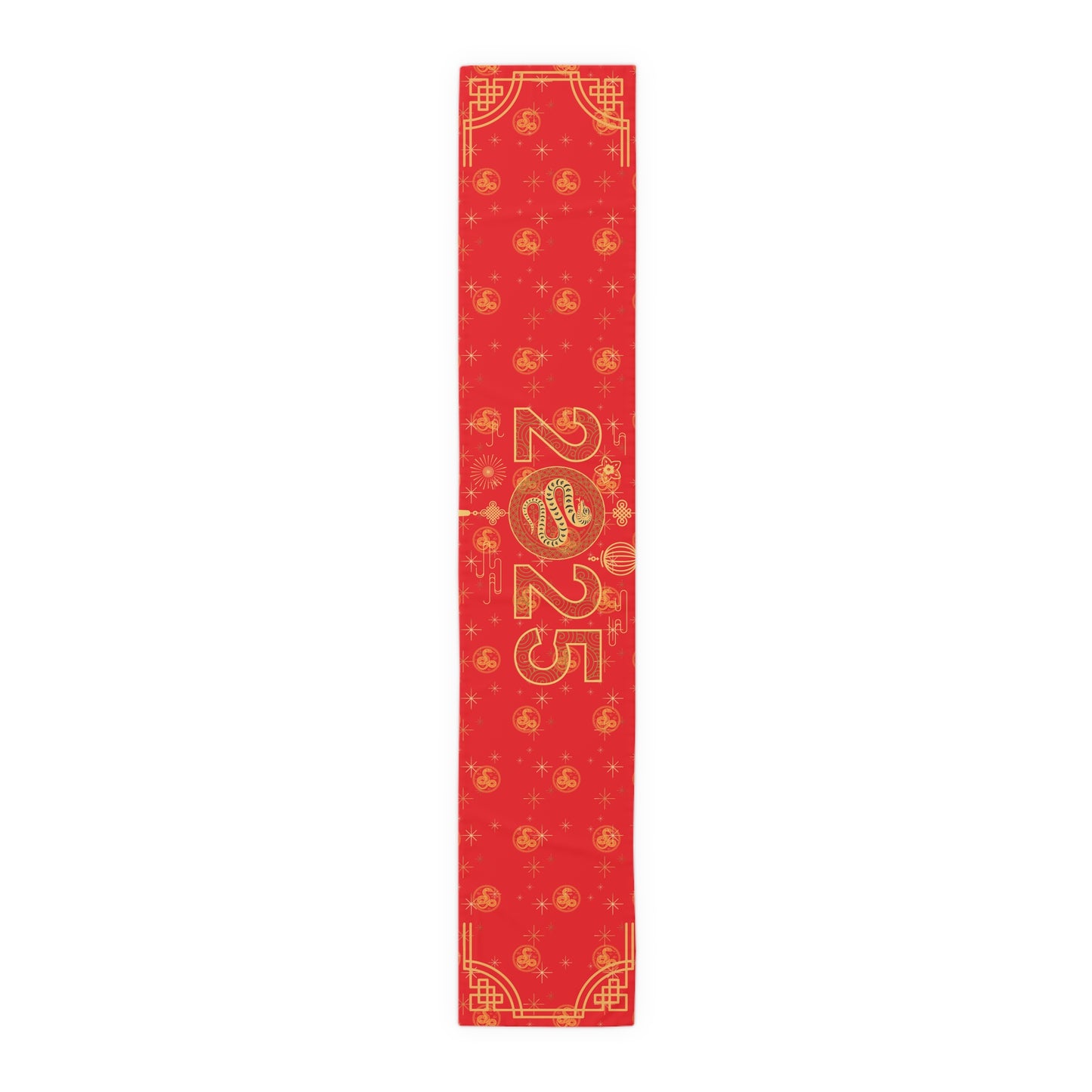 Chinese New Year Snake 2025 Table Runner