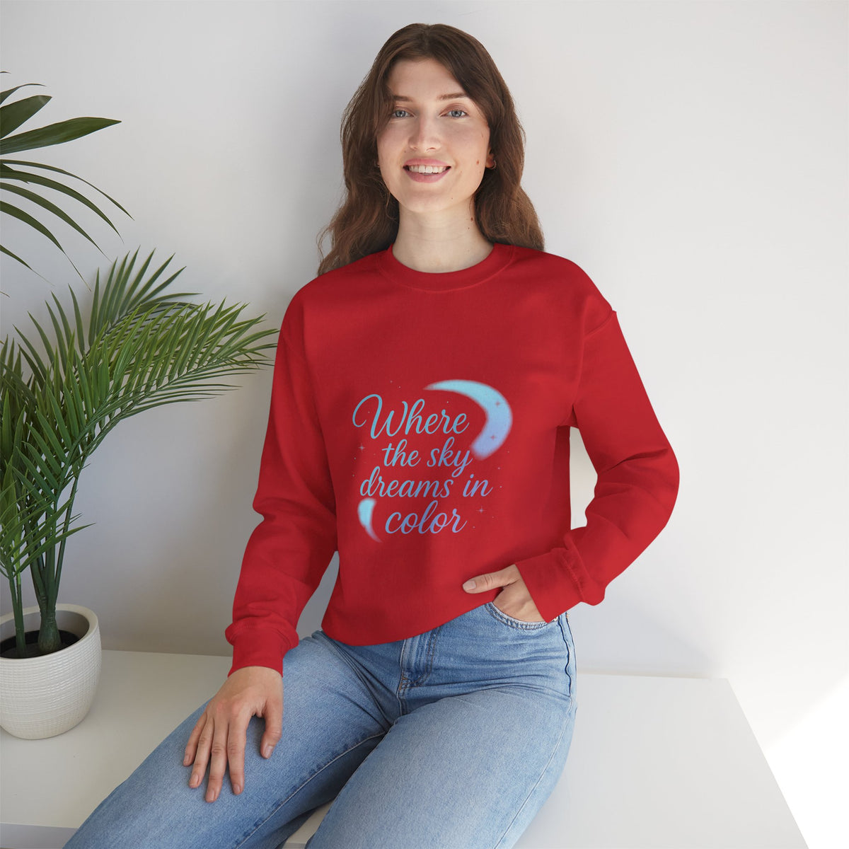 Where the Sky Dreams in Color Moon Sweatshirt – product photo 55 of 56