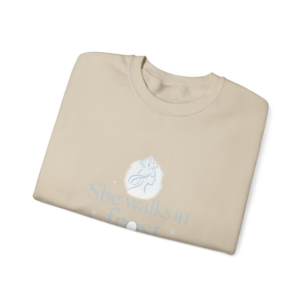 She Walks in Frost and Light Goddess Sweatshirt – product photo 40 of 48