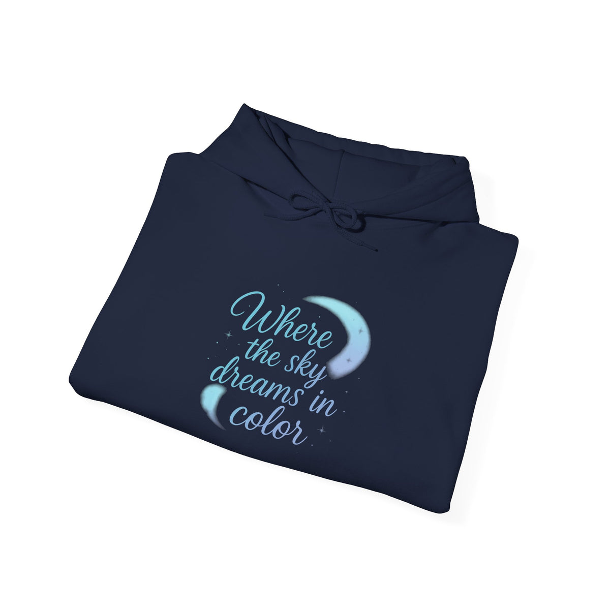 Where the Sky Dreams in Color Moon Hoodie – product photo 48 of 63