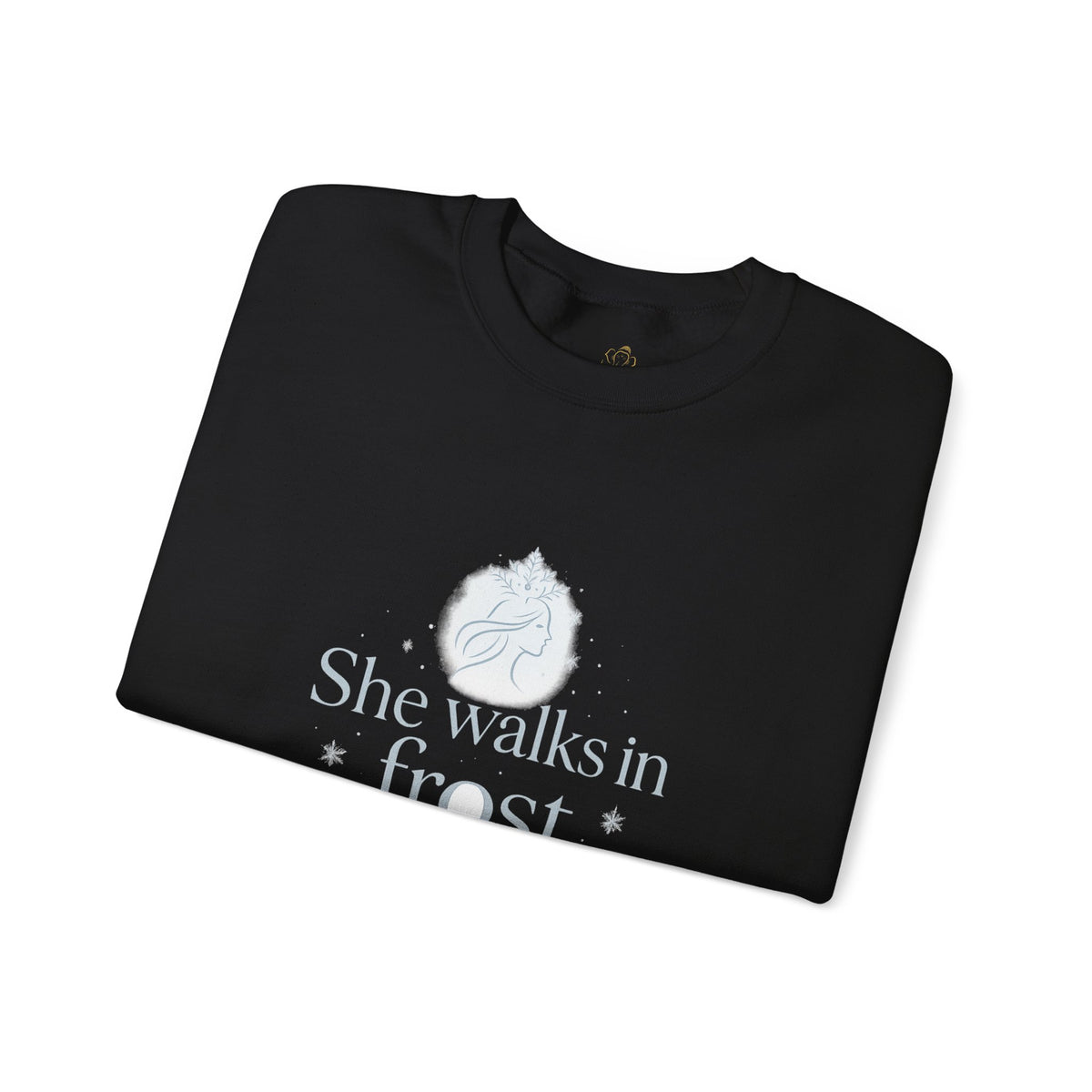 She Walks in Frost and Light Goddess Sweatshirt – product photo 15 of 48