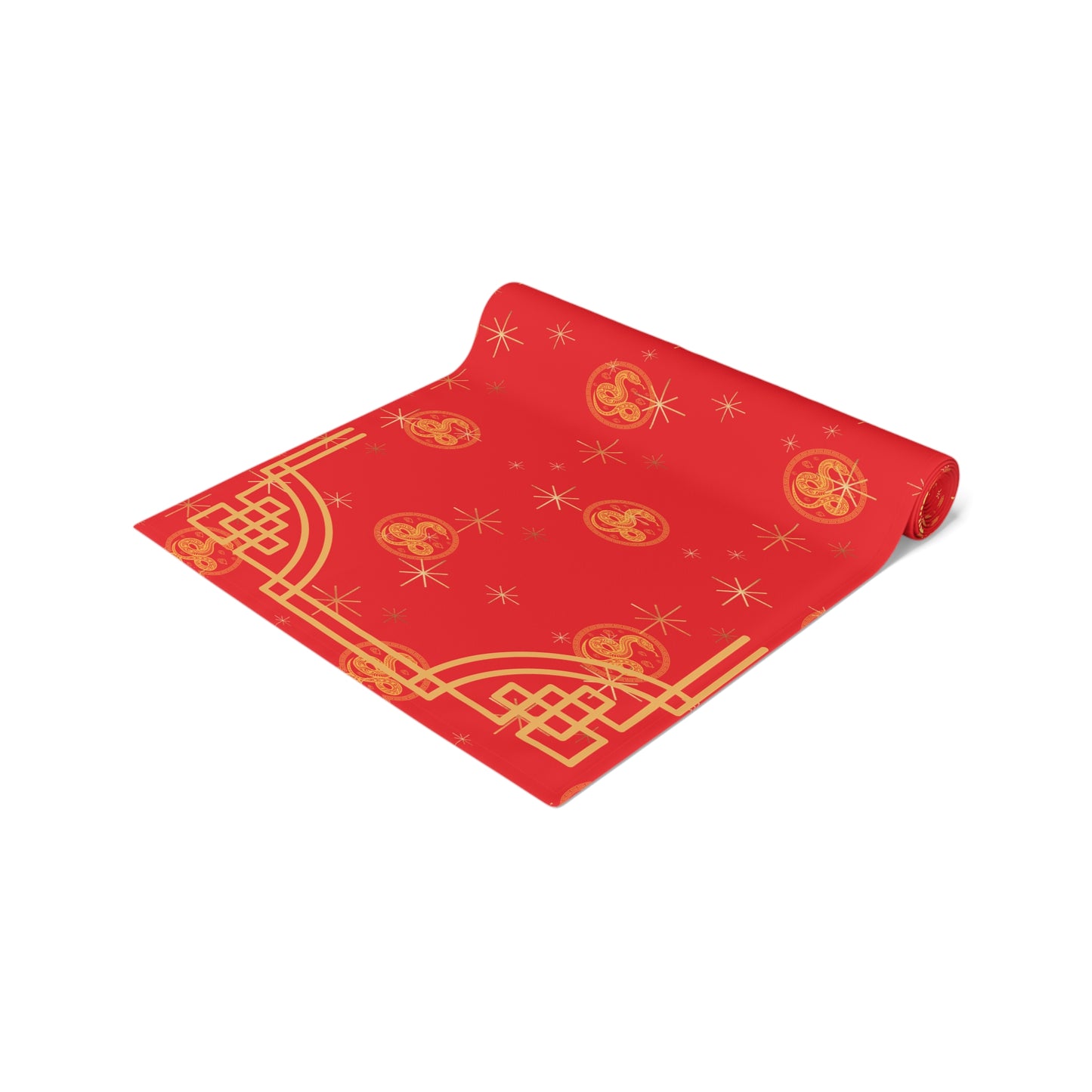 Chinese New Year Snake 2025 Table Runner