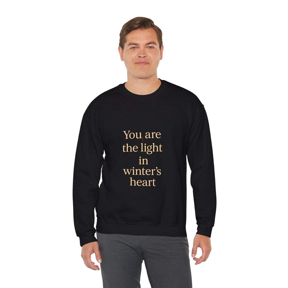 You Are the Light in Winter’s Heart Sweatshirt – product photo 37 of 48