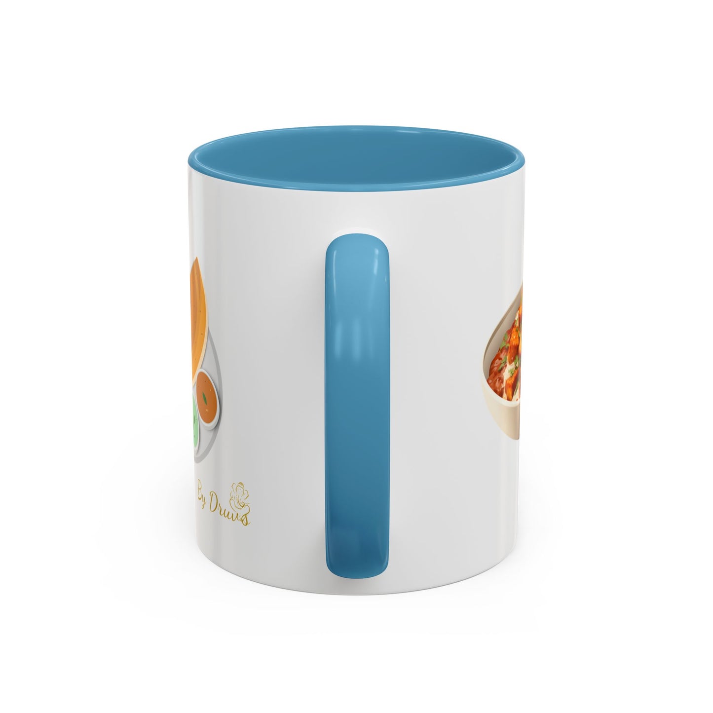 Chai, Paneer & Dosa Two-Tone Mug – By Druvs