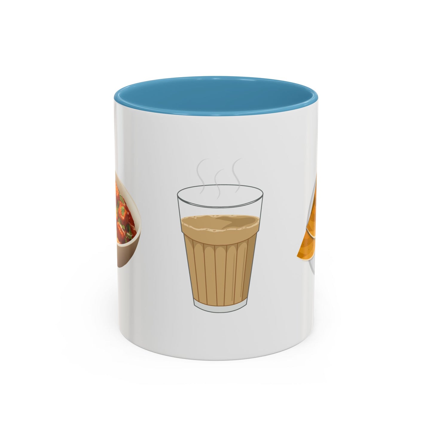 Chai, Paneer & Dosa Two-Tone Mug – By Druvs