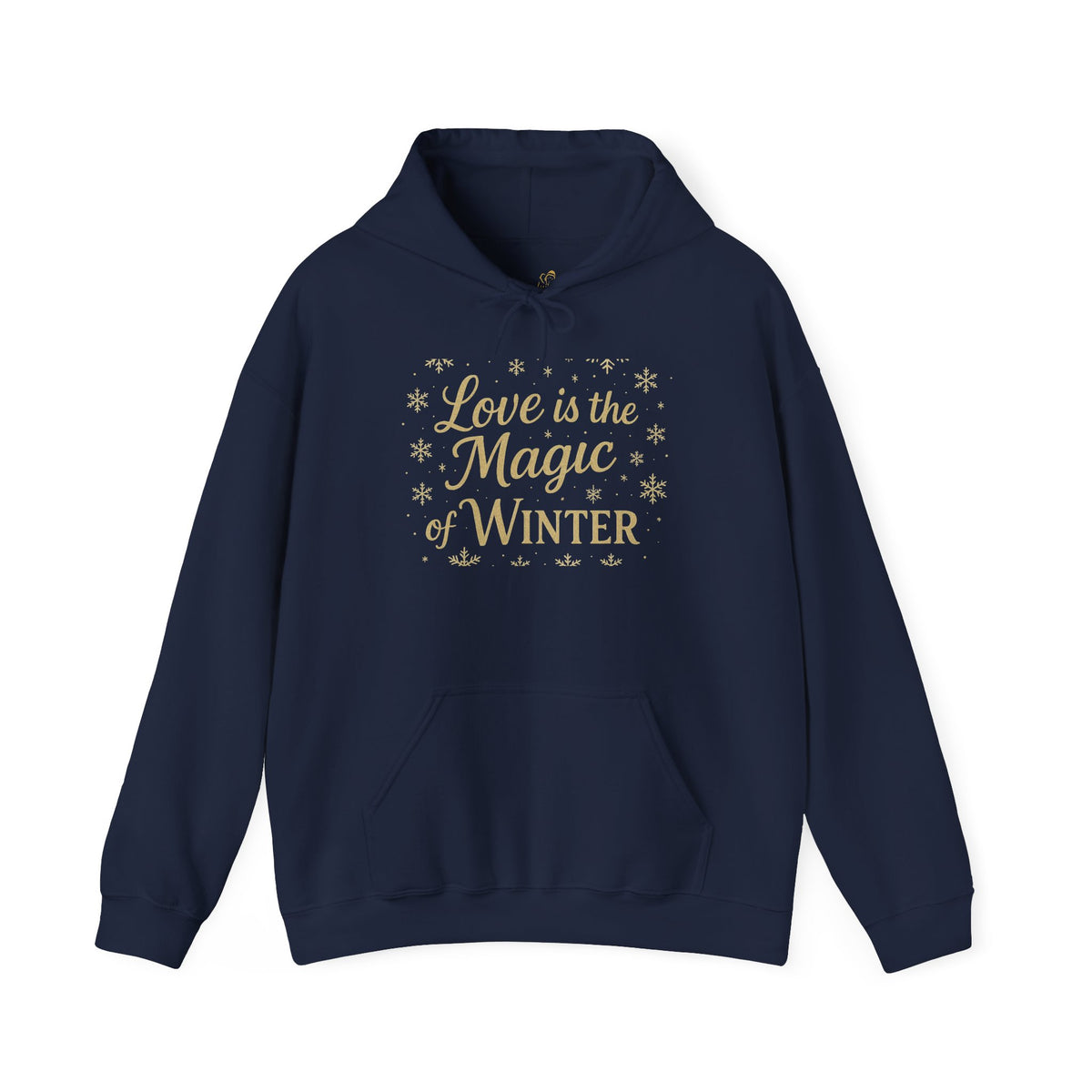 Love Is the Magic of Winter Unisex Hoodie – product photo 7 of 36