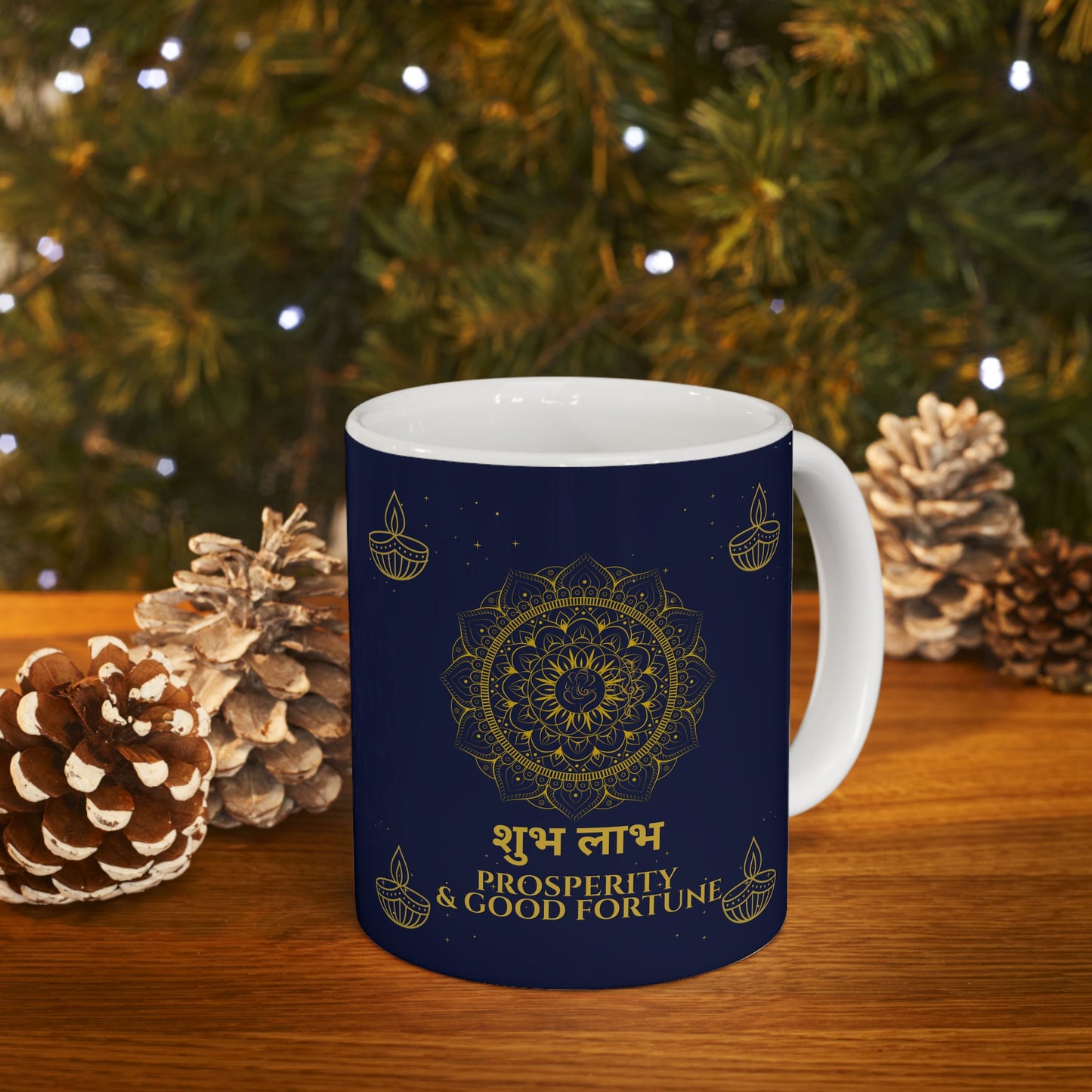 Shubh Labh Mug – Prosperity & Good Fortune Diwali Edition Ceramic Mug