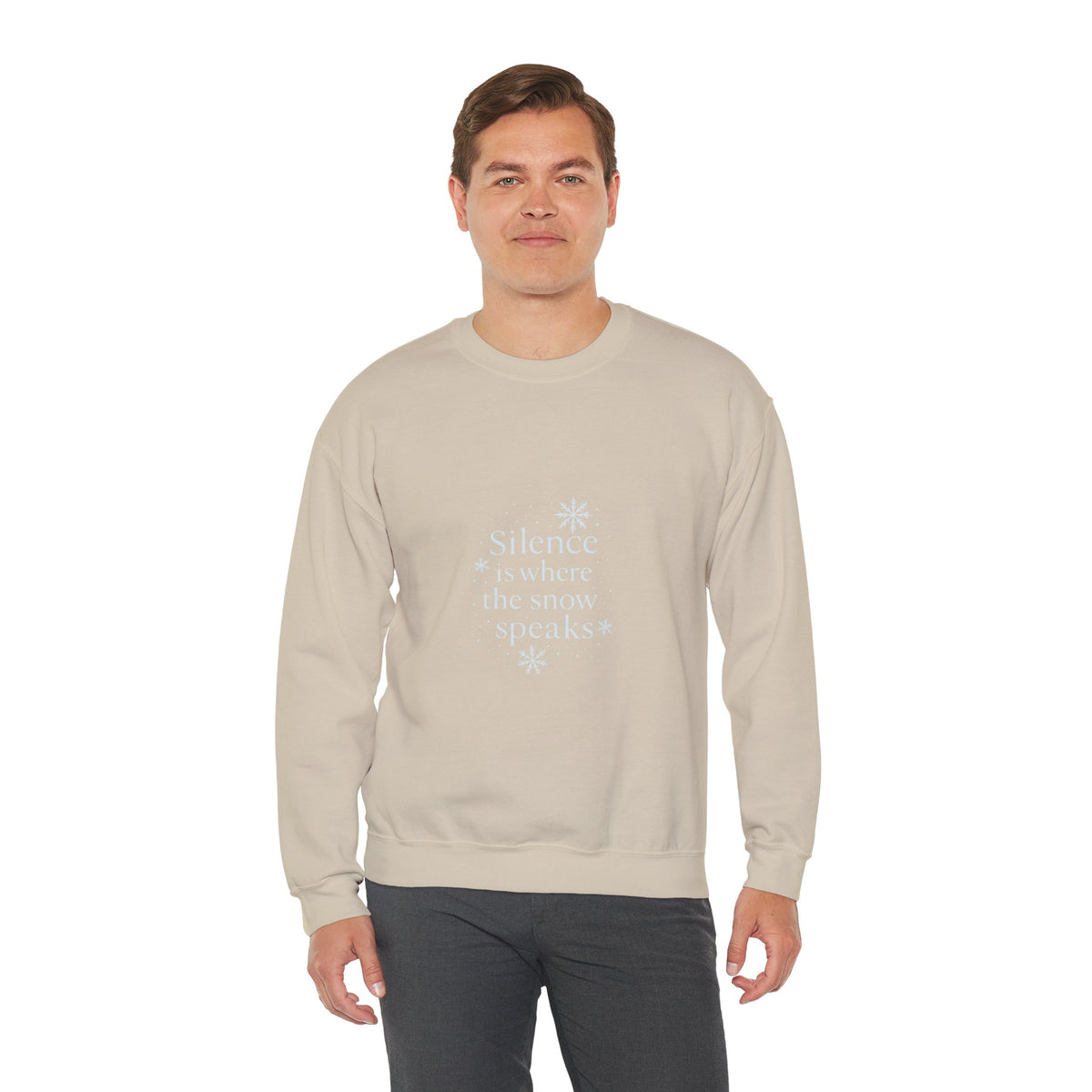Silence Is Where the Snow Speaks Sweatshirt – product photo 42 of 48