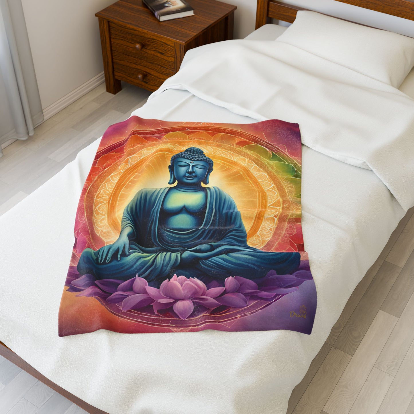 Colorful Buddha Blanket