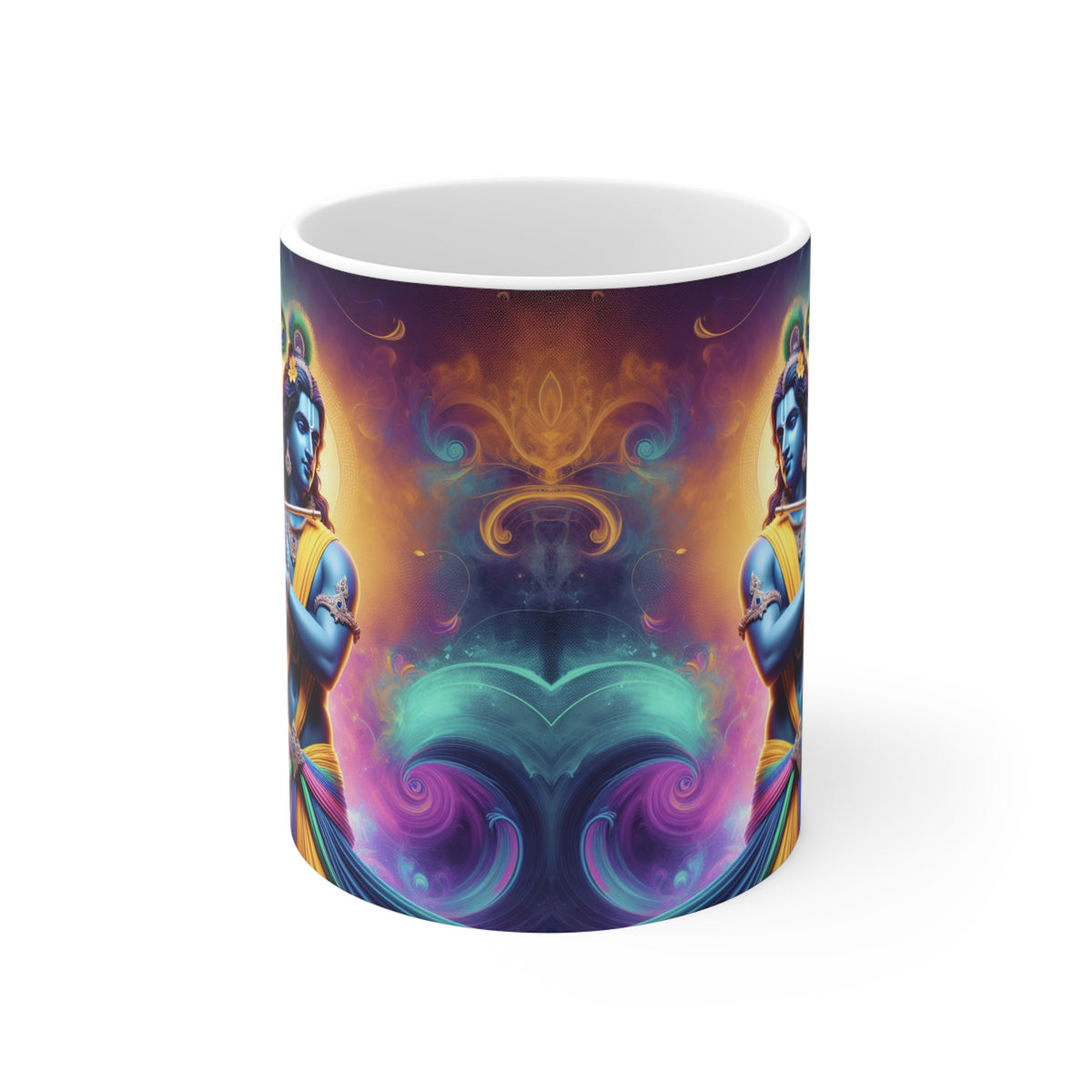 Lord Krishna Mug – Spiritual Hindu Coffee & Tea Mug Gift – product photo 8 of 9