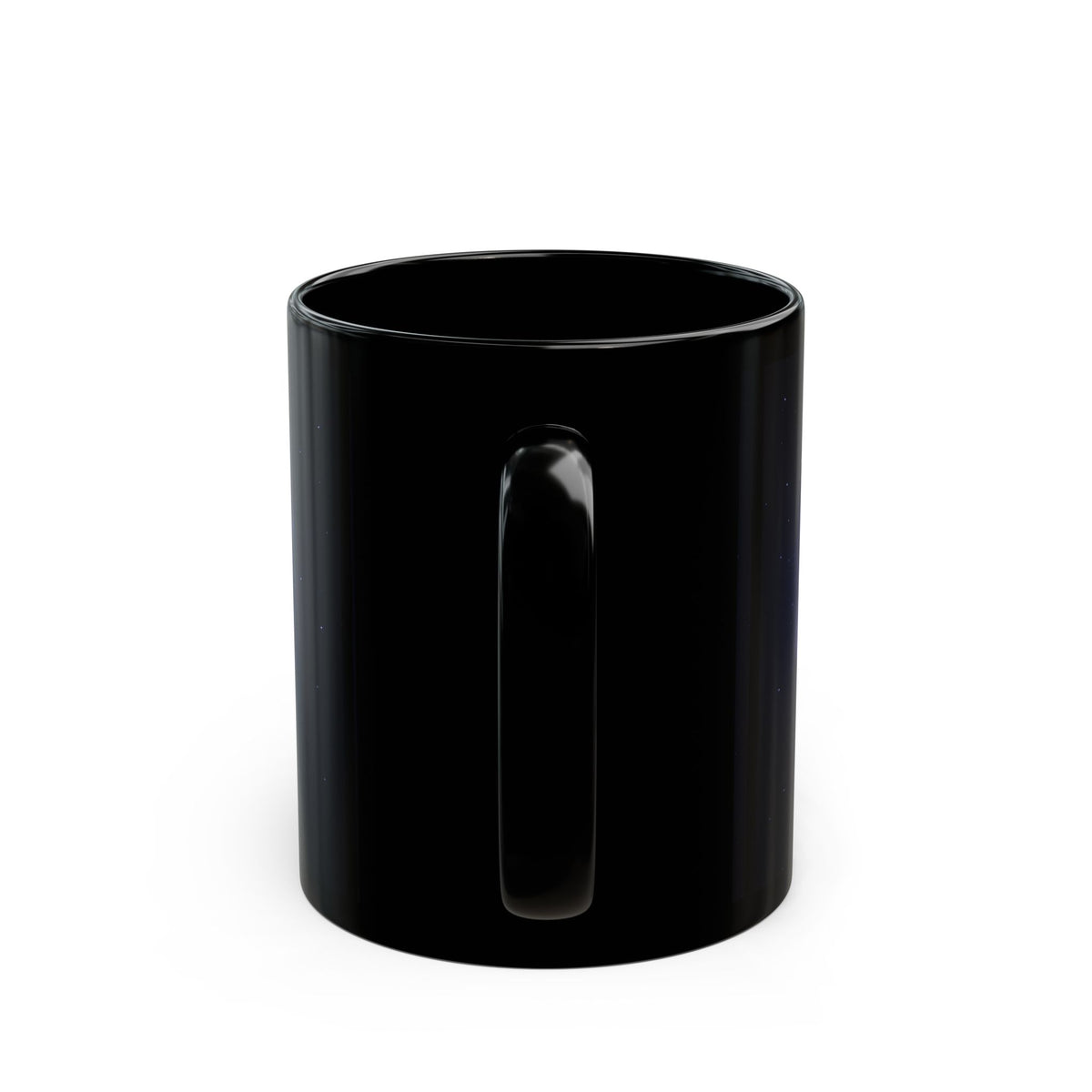 Shine Flow Prosper Black Mug – Cosmic Manifestation Mug – product photo 8 of 11