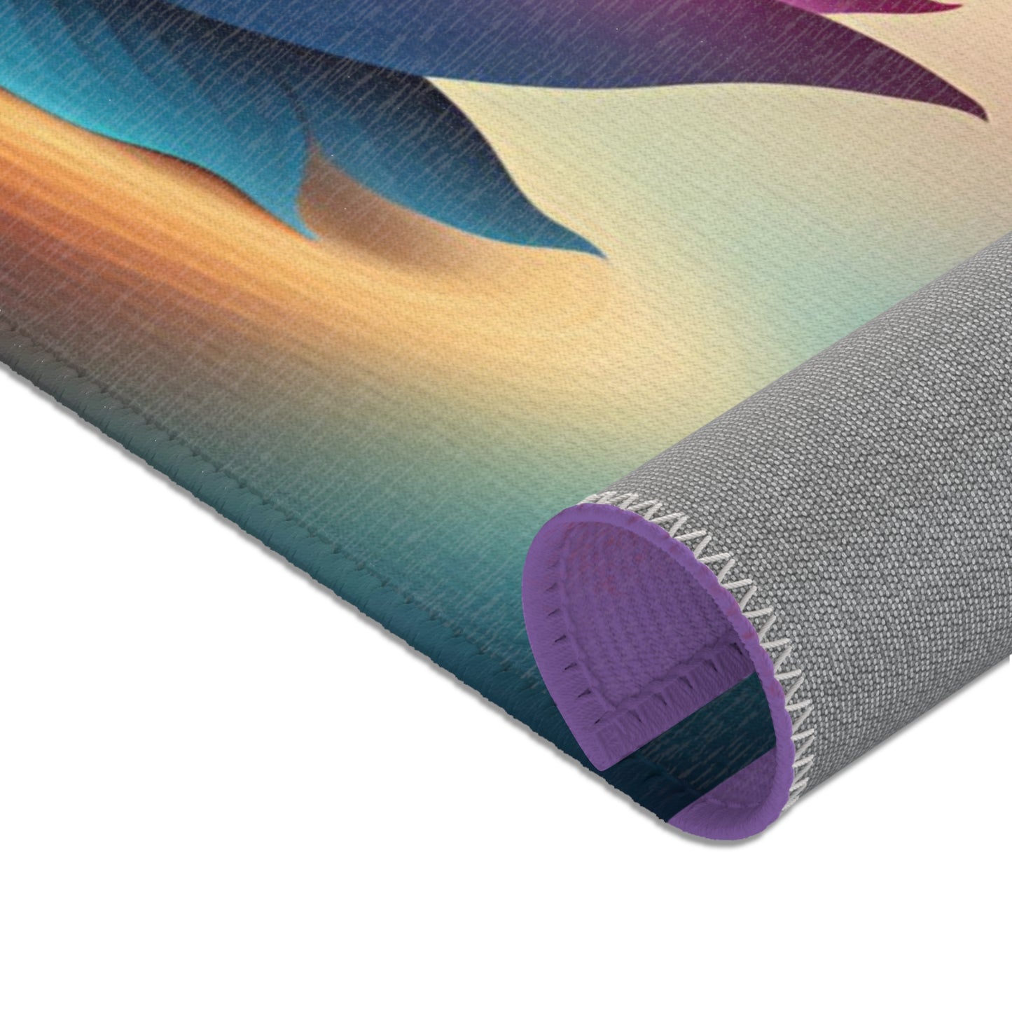 Buddha Chakra Area Rug – Sacred Lotus Meditation Mat