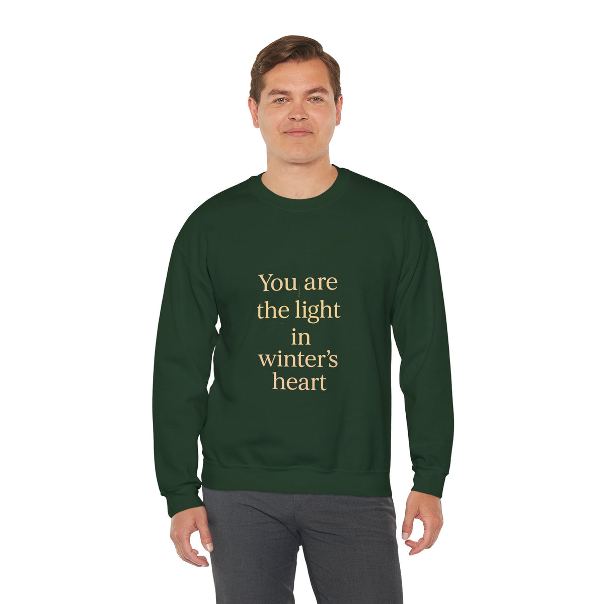 You Are the Light in Winter’s Heart Sweatshirt – product photo 22 of 48