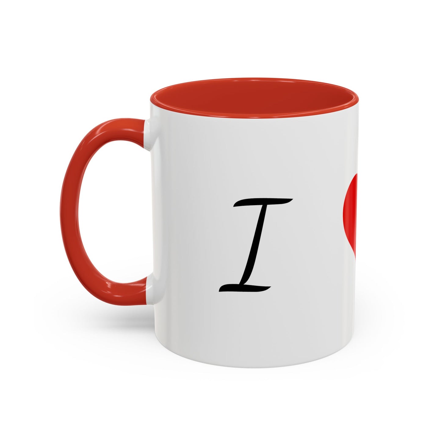 I ❤️ You Mug – Romantic Red Heart Ceramic Coffee Cup for Couples & Gifts