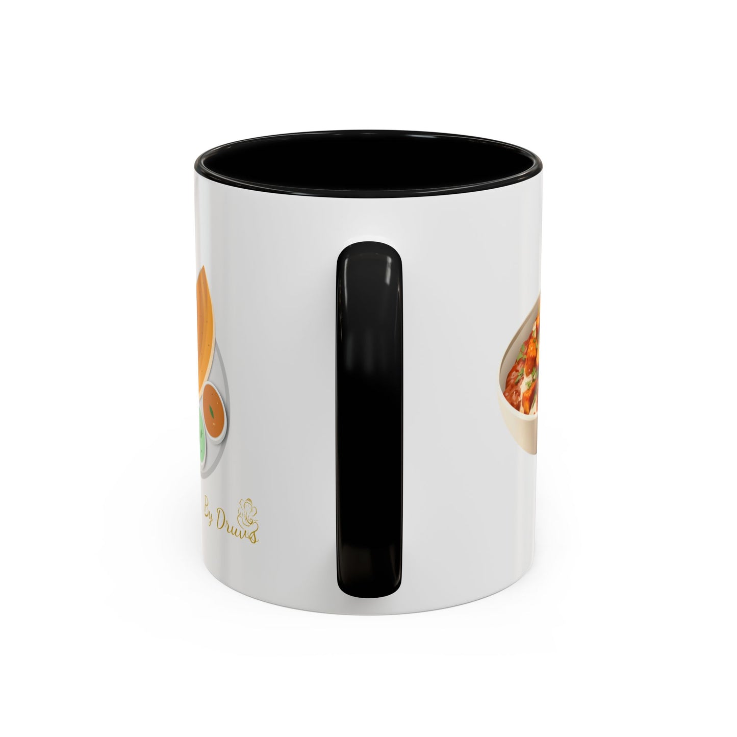 Chai, Paneer & Dosa Two-Tone Mug – By Druvs