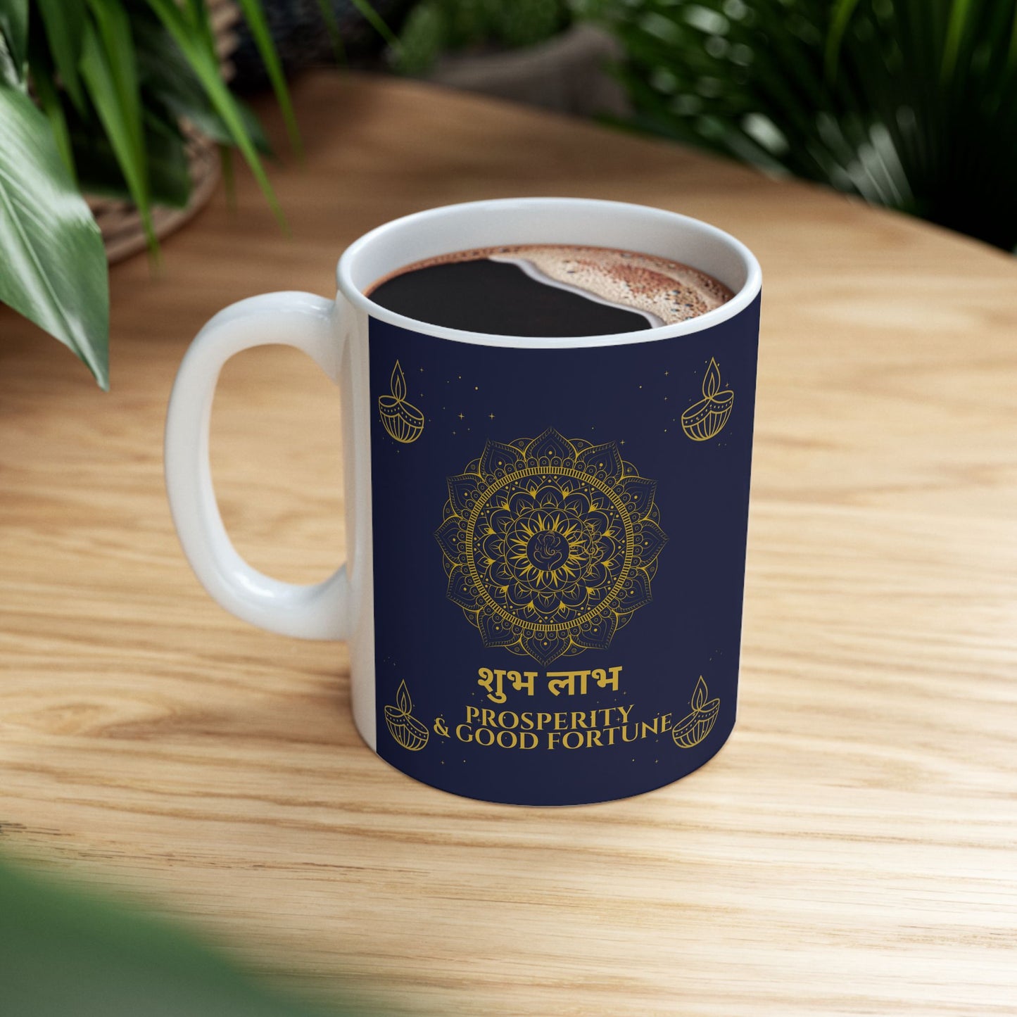 Shubh Labh Mug – Prosperity & Good Fortune Diwali Edition Ceramic Mug