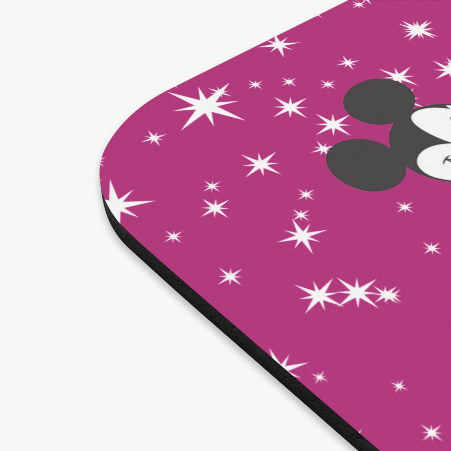 Personalized Disney-Inspired Mousepad – Custom Name Desk Mat with Mickey & Minnie Style