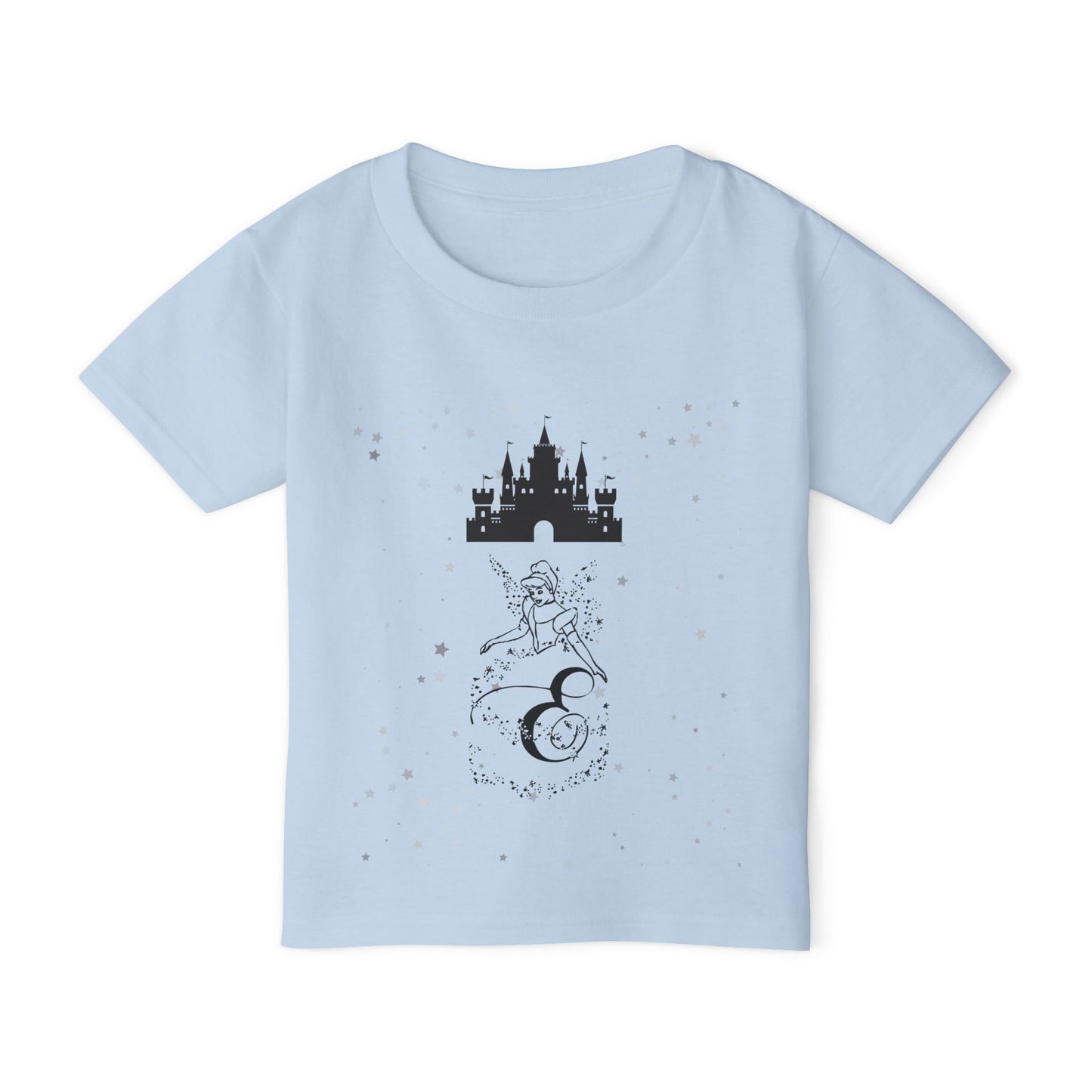 Magical Castle Toddler T-Shirt - Enchanted Princess Design for Kids