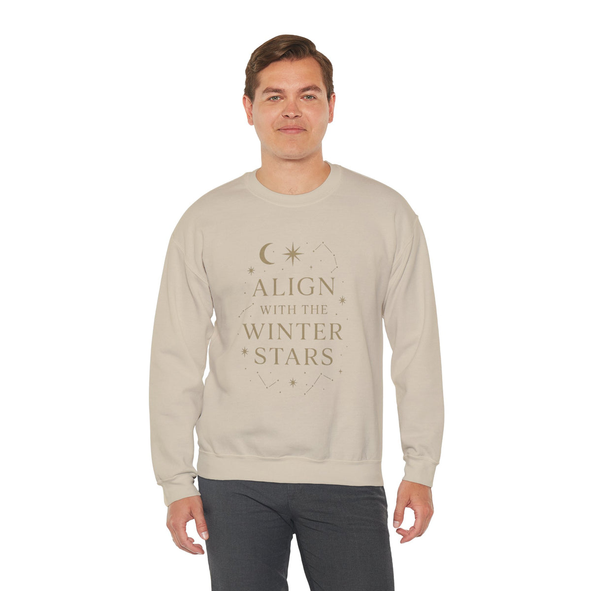 Align with the Winter Stars Celestial Sweatshirt – product photo 23 of 48