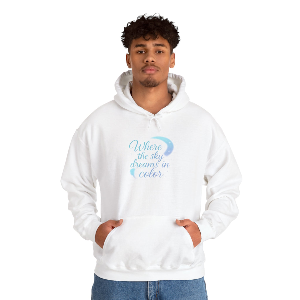 Where the Sky Dreams in Color Moon Hoodie – product photo 20 of 63