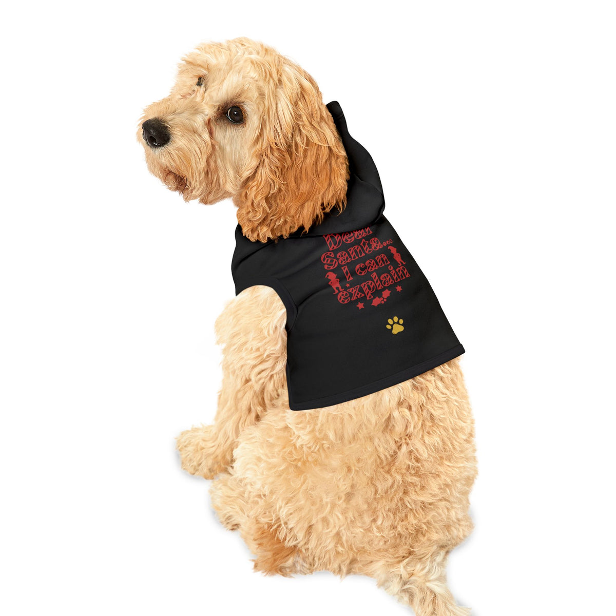 Dear Santa, I Can Explain Christmas Pet Hoodie – product photo 13 of 18