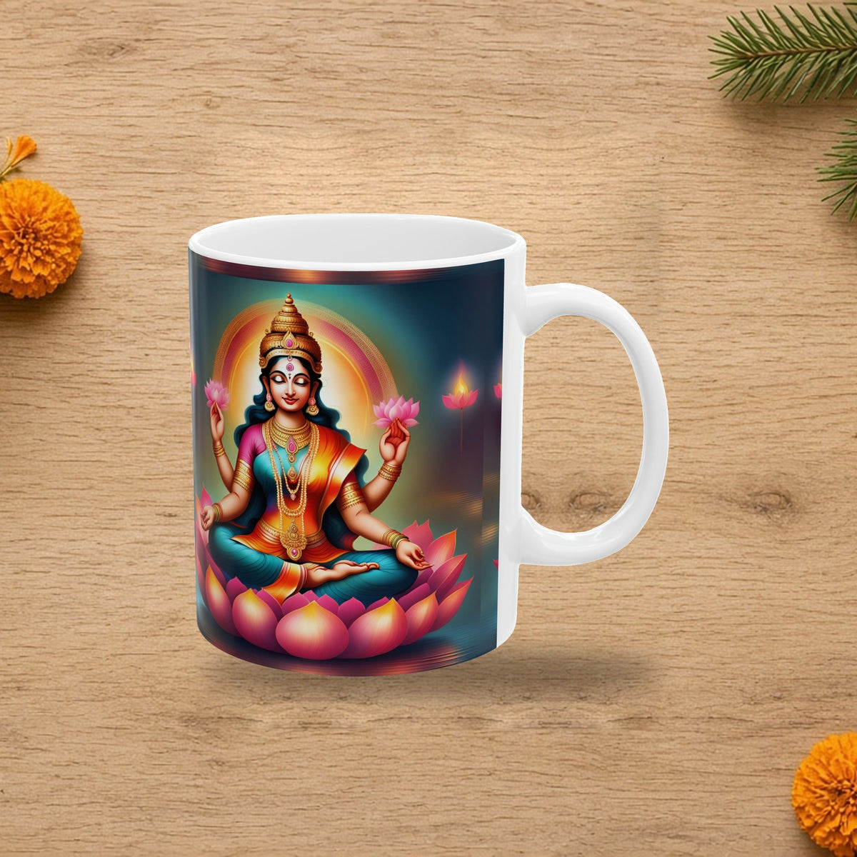 goddess lakshmi mug