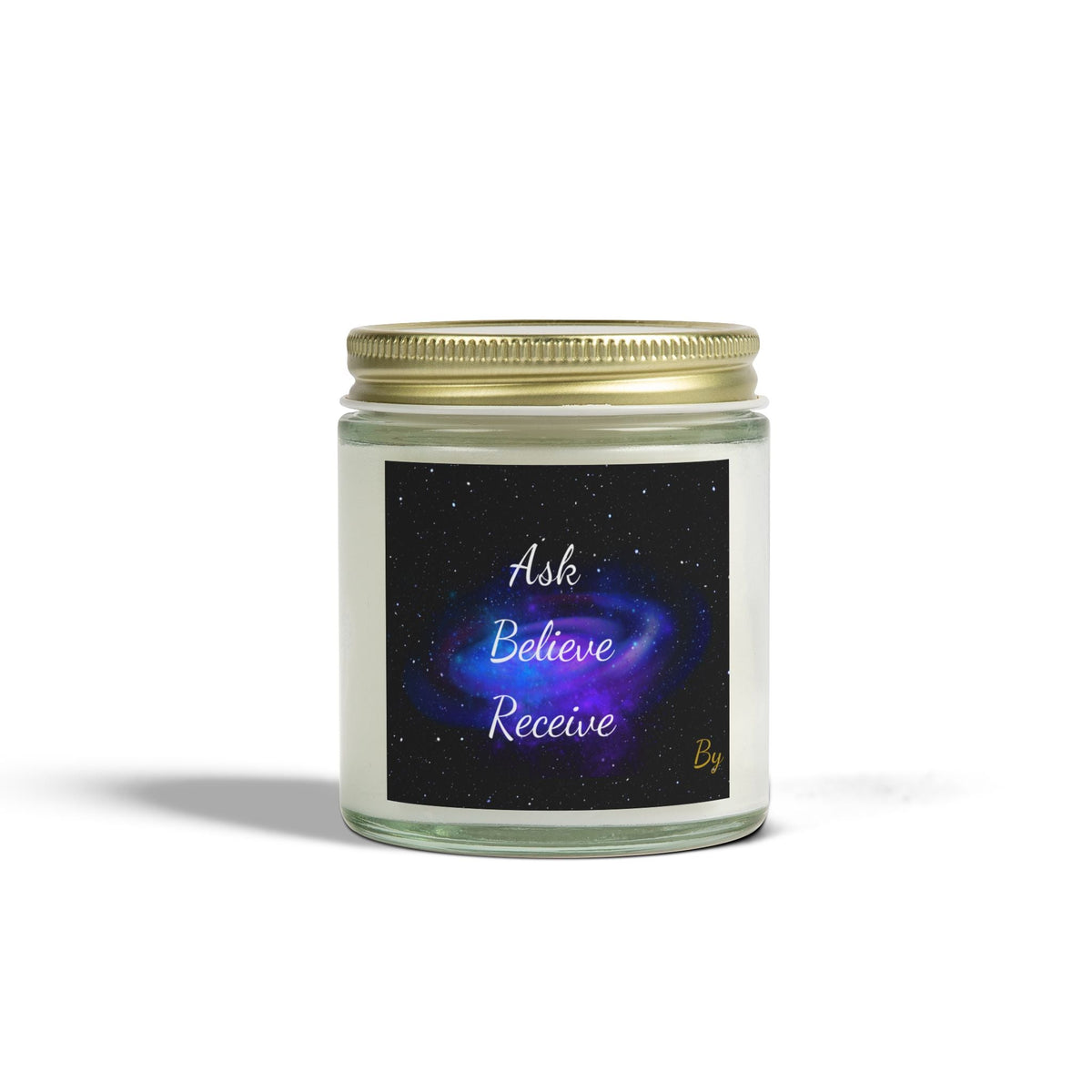 Ask Believe Receive Journals & Candles by Druvs