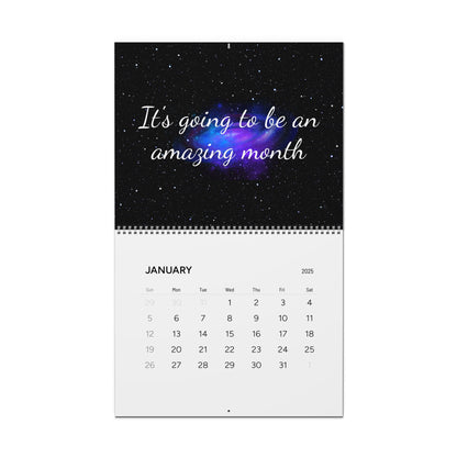 Wall Calendar - Law of Attraction Positive Quotes 2025